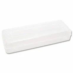Innovative Storage Designs Stretch Art Box, 13.25" x 5" x 2.3", Clear