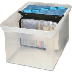 Innovative Storage Designs Infile Expanding Zipper Pouch, Black/White