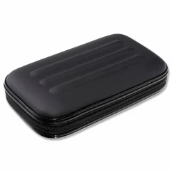 Innovative Storage Designs Large Soft-Sided Pencil Case, 8.75" x 5.25" x 2", Black