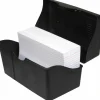 Innovative Storage Designs Plastic Card File, 350-Card Capacity, Black