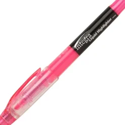 Integra Liquid Highlighters - Chisel Marker Point Style - Fluorescent Pink - 1 Dozen