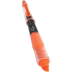 Integra Liquid Highlighters - Chisel Marker Point Style - Fluorescent Orange - 1 Dozen