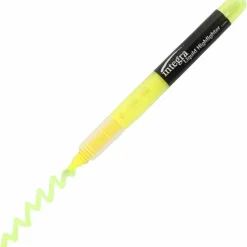 Integra Liquid Highlighters - Chisel Marker Point Style - Yellow - 1 Dozen