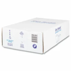 Inteplast Group Ice Bucket Liner Bags, 96 oz, 6" x 6" x 12", Clear, 1,000/Carton