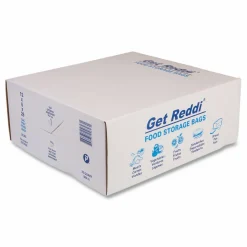 Inteplast Group Silverware Bags, 3.5" x 1.5" x 10", Clear, 2,000/Carton