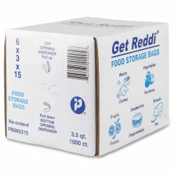 Inteplast Group Food Bags, 112 oz., 6
