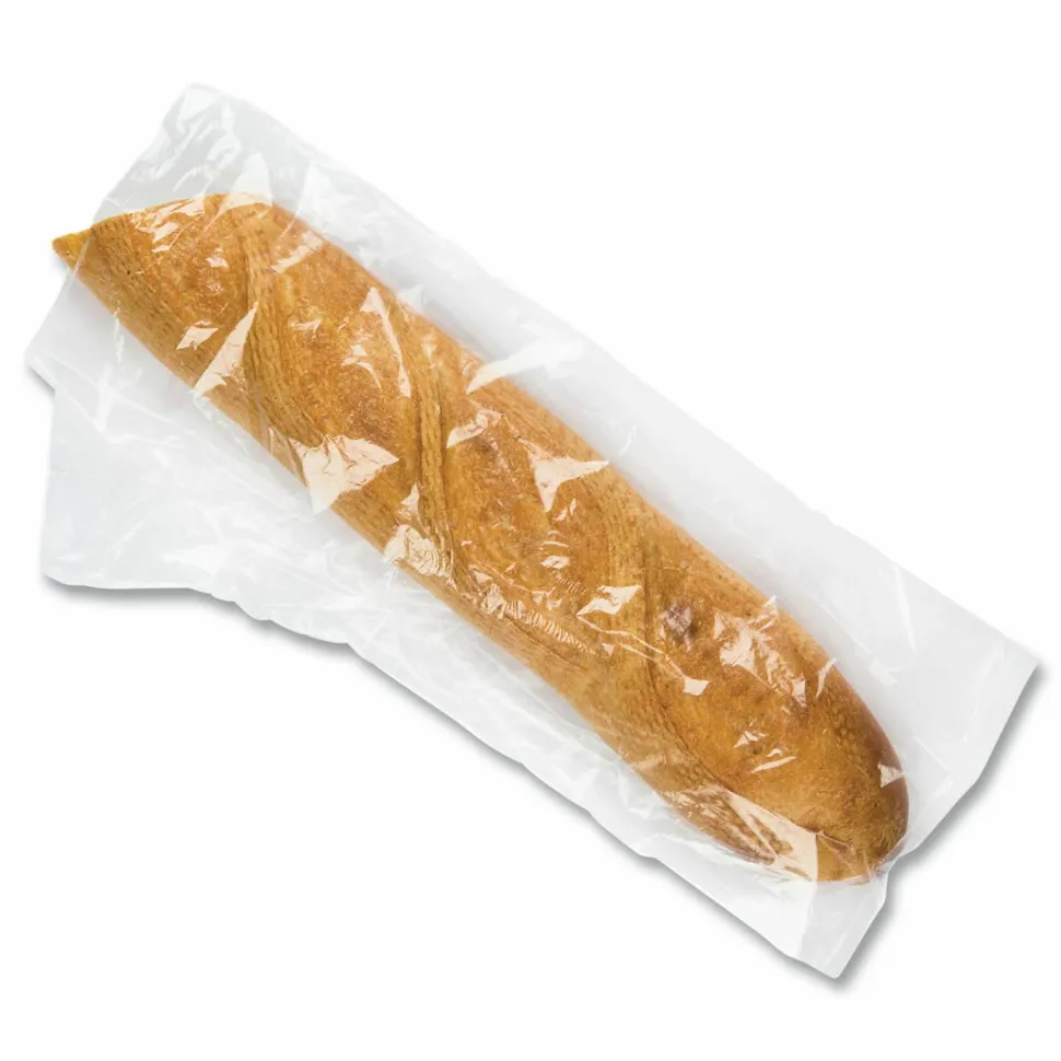 Inteplast Group Food Bags, 112 oz., 6" x 3" x 15", Clear, 1,000/Carton