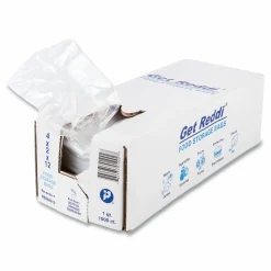 Inteplast Group Food Bags, 32 oz, 4" x 2" x 12", Clear, 1,000/Carton