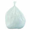 Inteplast Group Low-Density Commercial Can Liners, 30 gal, 0.7 mil, 30" x 36", White, Interleaved Roll, 25 Bags/Roll, 8 Rolls/Carton