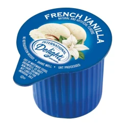 International Delight Liquid Coffee Creamer, French Vanilla Flavor, 0.987 Oz Single Serve, 192/Pack