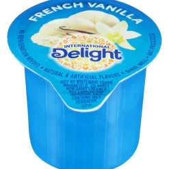 International Delight Liquid Coffee Creamer, French Vanilla Flavor, 0.987 Oz Single Serve, 192/Pack