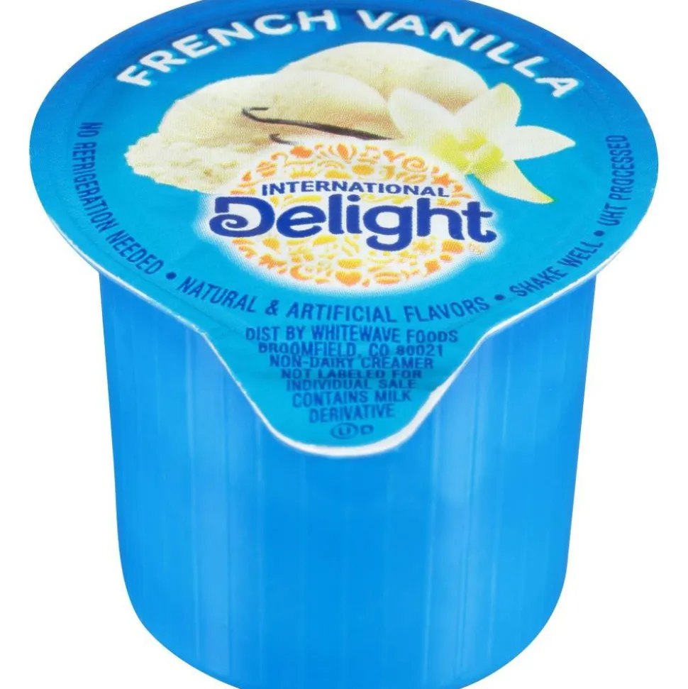 International Delight Liquid Coffee Creamer, French Vanilla Flavor, 0.987 Oz Single Serve, 192/Pack