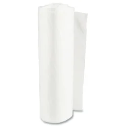 Interplast Group High Density Commercial Can Liner Value Pack, 60 gal, 0.55 mil, 14 mic, 38" x 58", Clear, Interleaved Roll, 25 Bags/Roll, 8 Rolls/CT