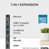 7-in-1 USB C Hub Multiport Adapter with Ethernet