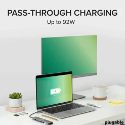 7-in-1 USB C Hub Multiport Adapter with Ethernet