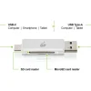 IOGEAR USB-C Duo Mobile Device Card Reader/Writer