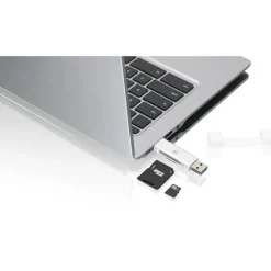 IOGEAR USB-C Duo Mobile Device Card Reader/Writer