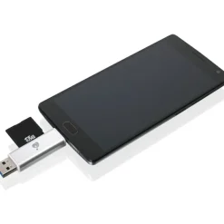 IOGEAR USB-C Duo Mobile Device Card Reader/Writer