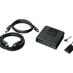 IOGEAR 2x4 USB 3.0 Peripheral Sharing Switch