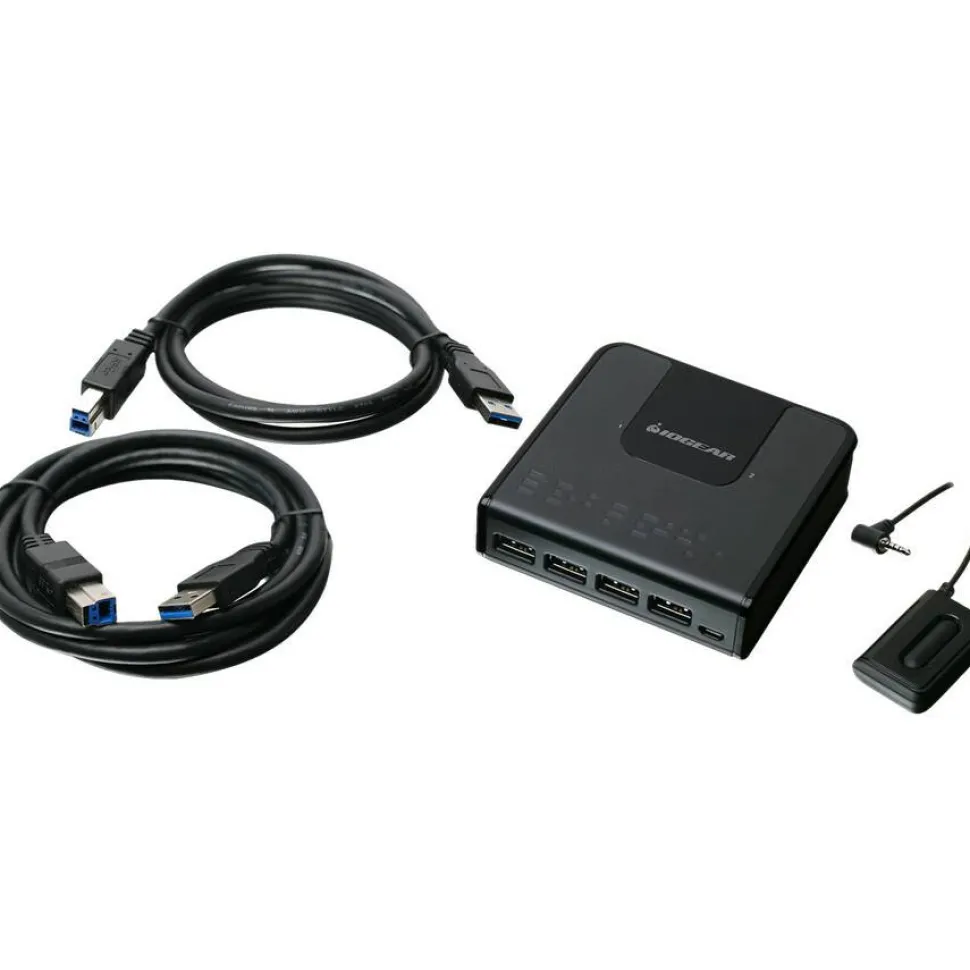 IOGEAR 2x4 USB 3.0 Peripheral Sharing Switch
