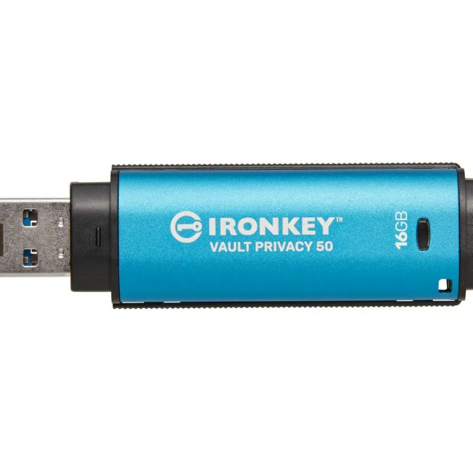 IronKey Vault Privacy 50 Series 16GB USB 3.2 (Gen 1) Type A Flash Drive