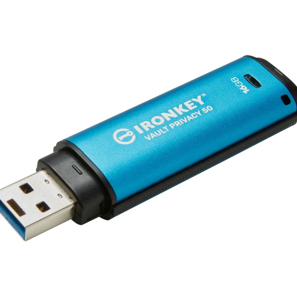 IronKey Vault Privacy 50 Series 16GB USB 3.2 (Gen 1) Type A Flash Drive