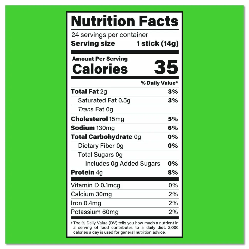 Jack Link's Savory Herb Mini Turkey Stick, 0.5 oz Stick, 24/Pack