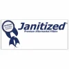 Janitized Vacuum Filter Bags Designed to Fit Windsor Sensor S/S2/XP/Versamatic Plus, 100/Carton