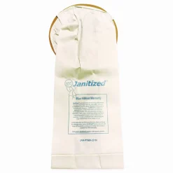 Janitized Vacuum Filter Bags Designed to Fit ProTeam 10 qt Super Coach/MegaVac, 100/Carton