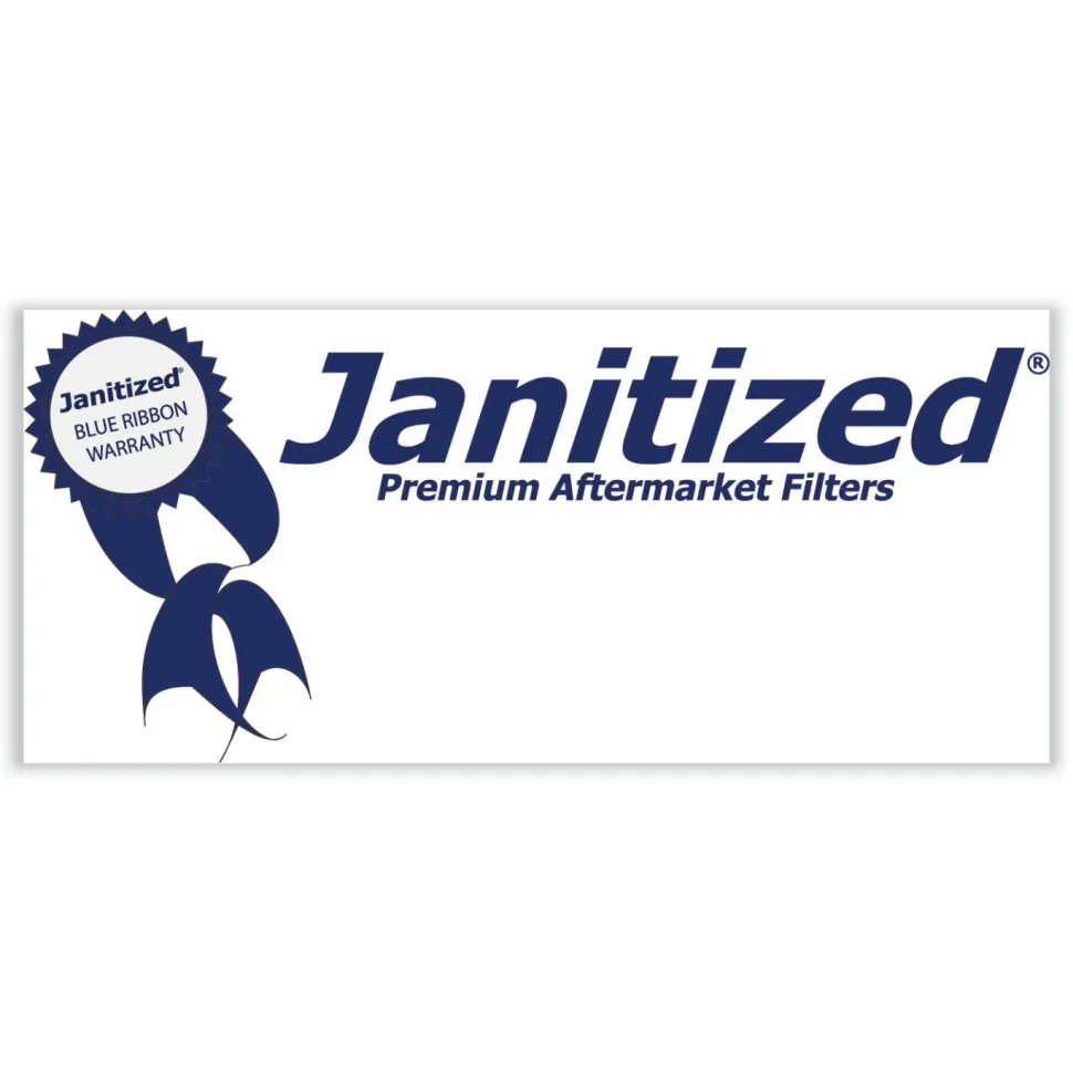 Janitized Vacuum Filter Bags Designed to Fit ProTeam Super Coach Pro 6/GoFree Pro, 100/Carton