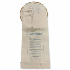 Janitized Vacuum Filters Designed to Fit Most Commercial 10 Qt. Backpack Vacs, 10/Pack
