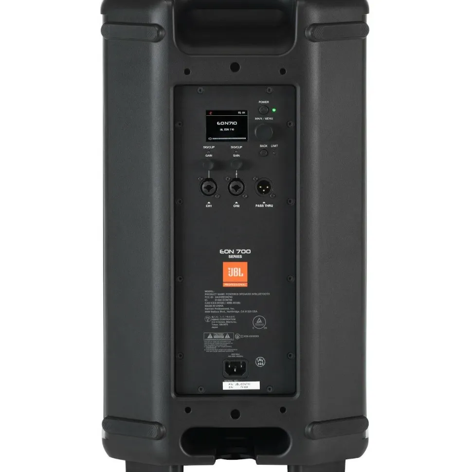JBL Professional EON710 Bluetooth Speaker System - 650 W RMS - Black