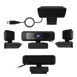j5create USB HD Webcam with 360° Rotation and 1080P, JVCU100