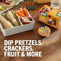 Jif To Go Chocolate Peanut Butter, Chocolate, 1.1 oz Cups, 8 Cups/Pack, 6 Packs/Carton