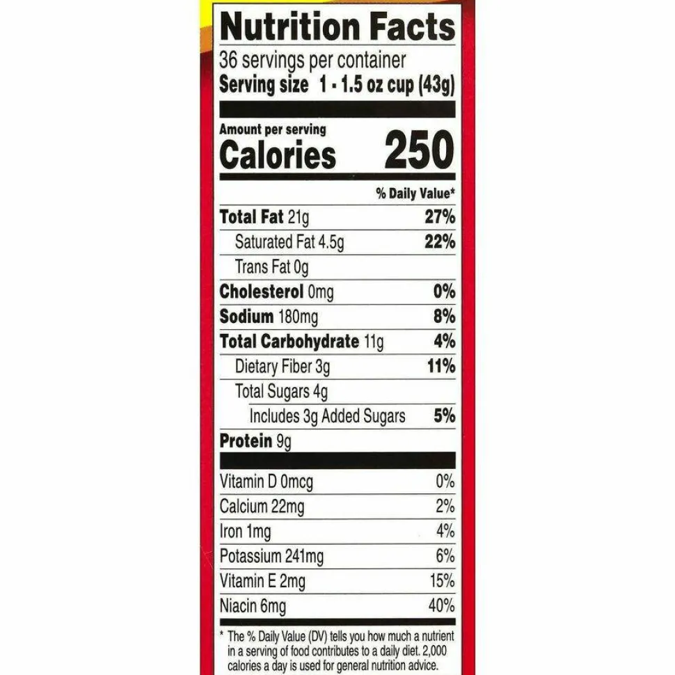 Jif To Go Spreads, Creamy Peanut Butter, 1.5 oz Cup, 36 Cups/Carton