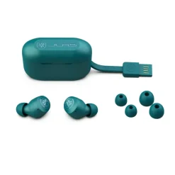 JLab Audio Go Air POP True Wireless Earbuds With Microphone, Teal