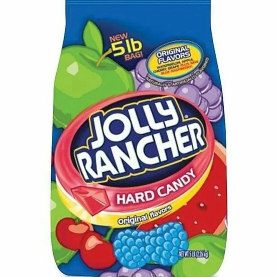 Jolly Rancher Assorted Hard Candy, Assorted Flavors, 5-Lb Bag
