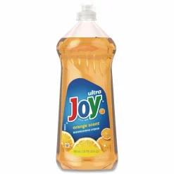 Joy Ultra Orange Dishwashing Liquid, Orange Scent, 30 oz Bottle, 10/Carton