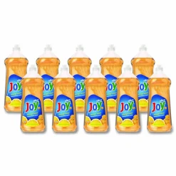 Joy Ultra Orange Dishwashing Liquid, Orange Scent, 30 oz Bottle, 10/Carton