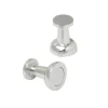 Jumbo Aluminum Magnets, 3/4", Silver, Pack Of 8