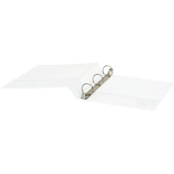 Just Basics Basic View 3-Ring Binder, 1 1/2