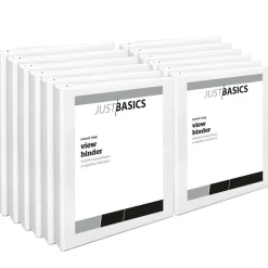 Just Basics View 3-Ring Binder, 1