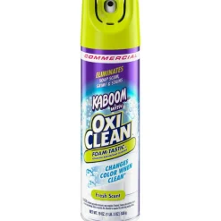 Kaboom Foam-Tastic Bathroom Cleaner - For Multi Surface - Ready-To-Use - 19 oz (1.19 lb) - Fresh Scent - Clear - 8/Carton - 5703700071CT