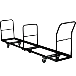 Kaden Vertical Storage Folding Chair Dolly - 50 Chair Capacity