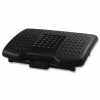 Kantek Premium Ergonomic Footrest, 4"H x 18"W x 13"D, Black