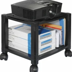 Kantek 2-Shelf Mobile Printer/Fax Stand, 11 7/8