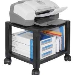 Kantek 2-Shelf Mobile Printer/Fax Stand, 11 7/8