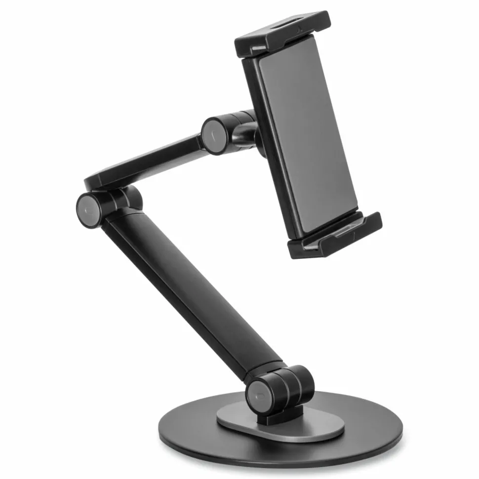 Kantek Tablet and Phone Stand, Desktop Stand, Black