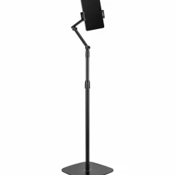 Kantek Tablet and Phone Stand, Floor Stand, Black