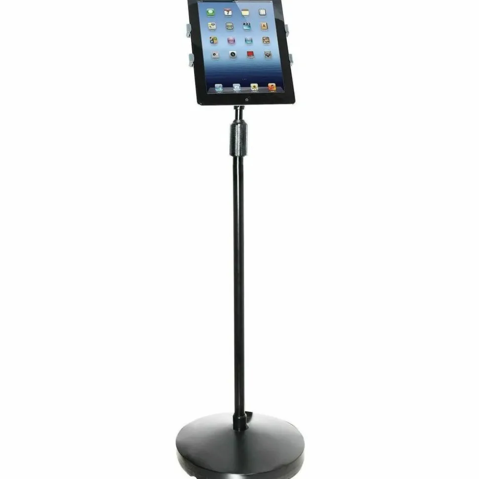 Kantek Tablet Floor Stand - Floor Stand - Black